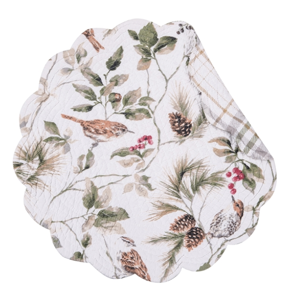 Mira Songbird Round Placemat - 2 Options