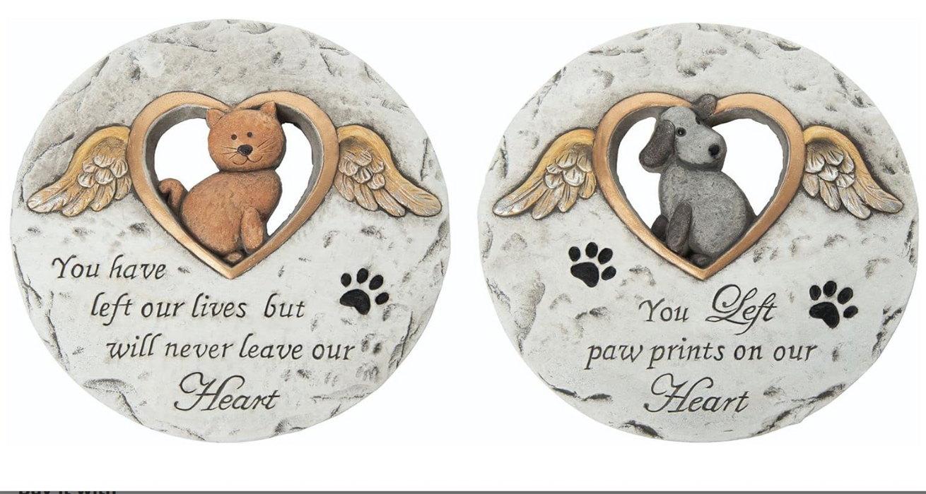 Pet Memorial Stepping Stone - 2 Styles