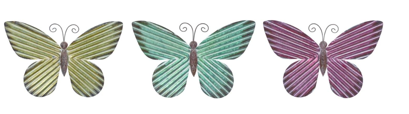 Metal Corrugated Butterfly - 3 Options