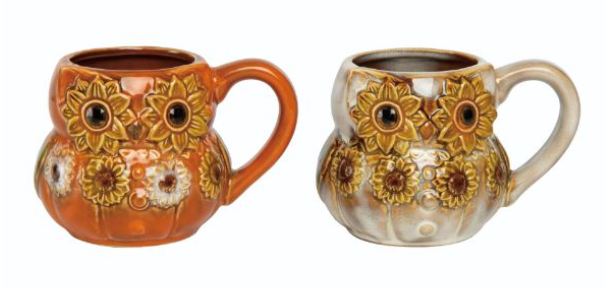 Owl Mug - 2 Colors