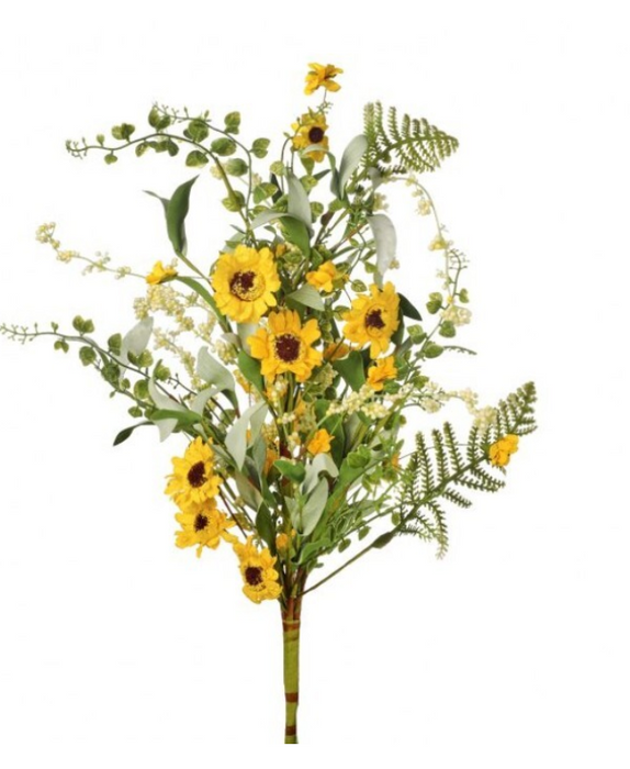 Sunflower & Fern Pick