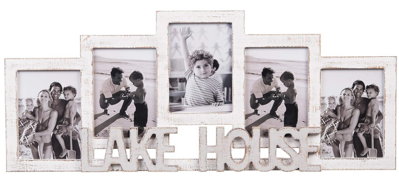 Lake House Multi Photo Family