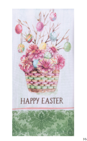 Easter Wishes Happy Easter Dual Purpose Towel