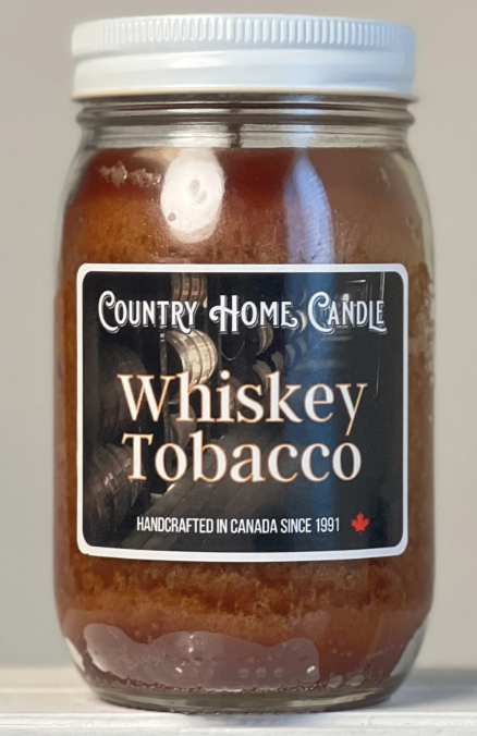 Tobacco & Whiskey - Country Home Candle