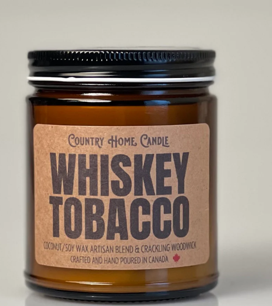 Tobacco & Whiskey - Country Home Candle