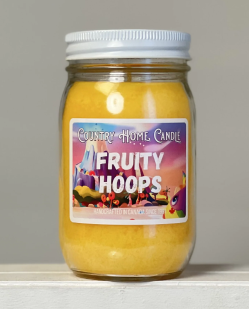 Fruity Hoops - Country Home Candle