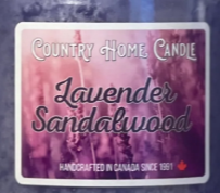 Lavender Sandalwood- Country Home Candle