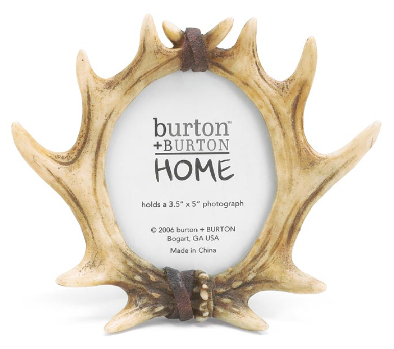 DEER ANTLERS PHOTO FRAME