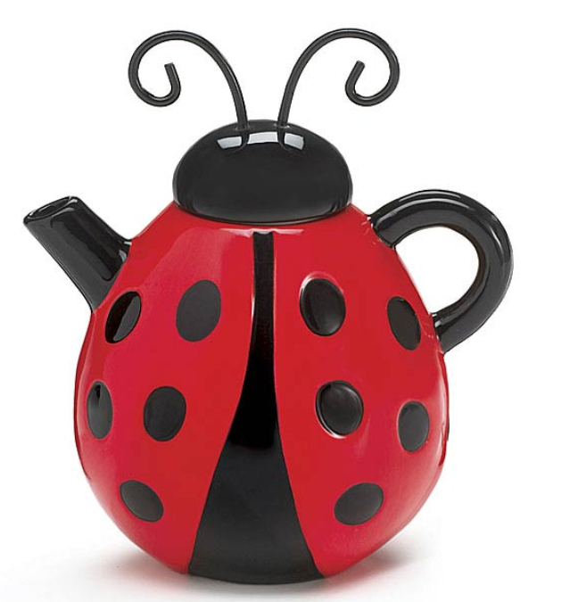Ladybug Shaped Teapot