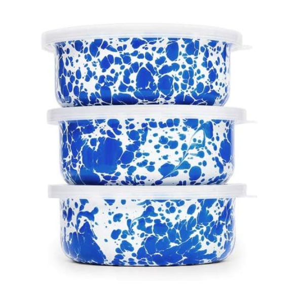 Storage Bowl 3 Piece  Set - 9 Colors