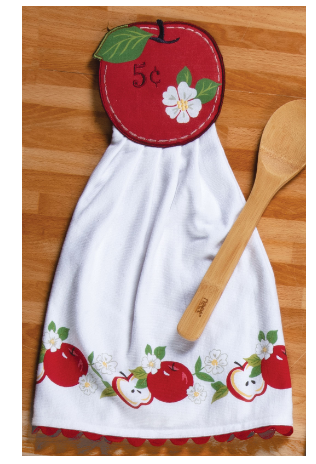 Apple Orchard Hang-Ups Kitchen Towel