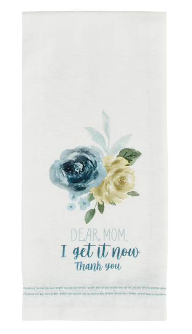 Dear Mom Decorative Dishtowel