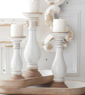 Oval Paulownia Wood Trays with White Centers - 2 Sizes