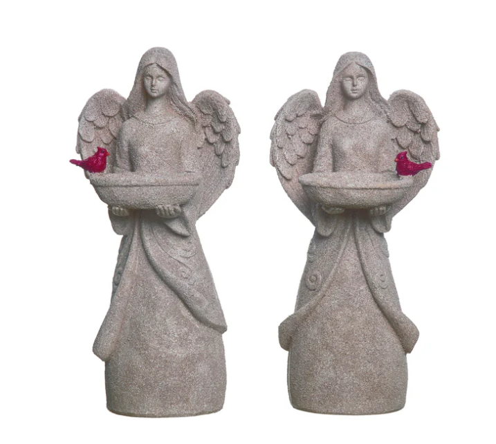 Cardinal Angel Birdfeeder - 2 Styles