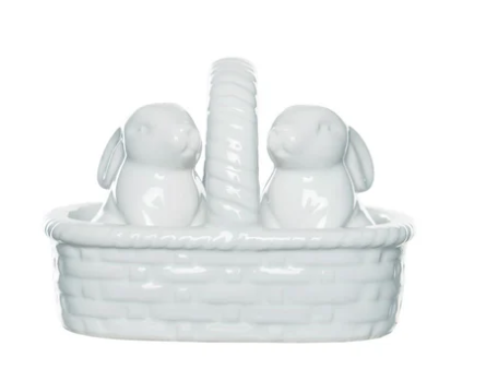 Basket Bunnies Salt & Pepper