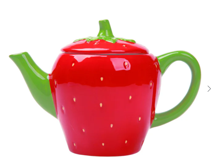 Strawberry Tea Pot