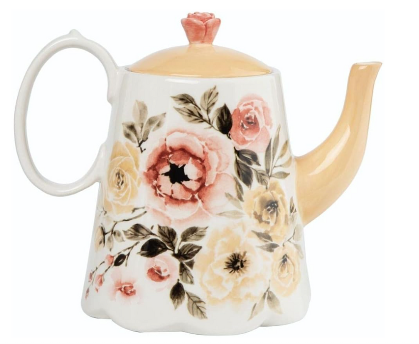 Cottage Floral Tea Pot