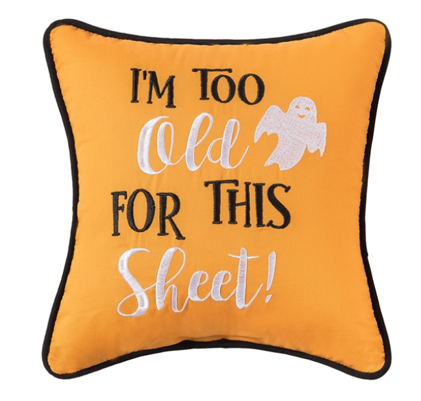 Old For This Sheet Pillow