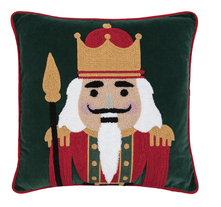 Nutcracker King Pillow