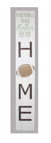 Football Front Door Welcome Sign
