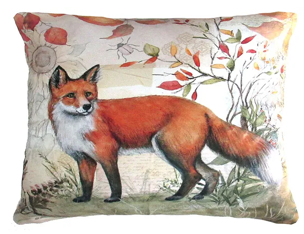 Father Fox Pillow - Rectangle