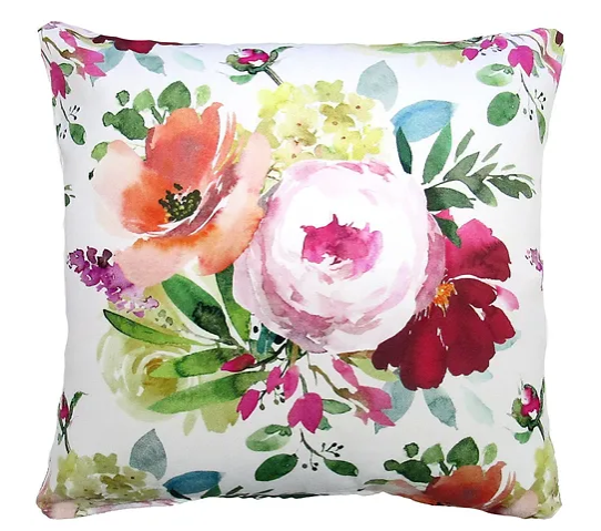 Flower Market 2 Pillow - Square