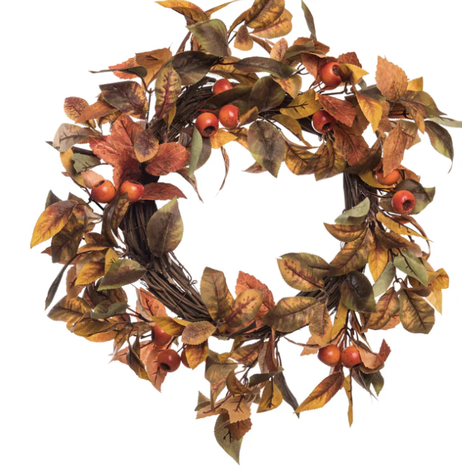 Petite Leaves Autumn Wreath