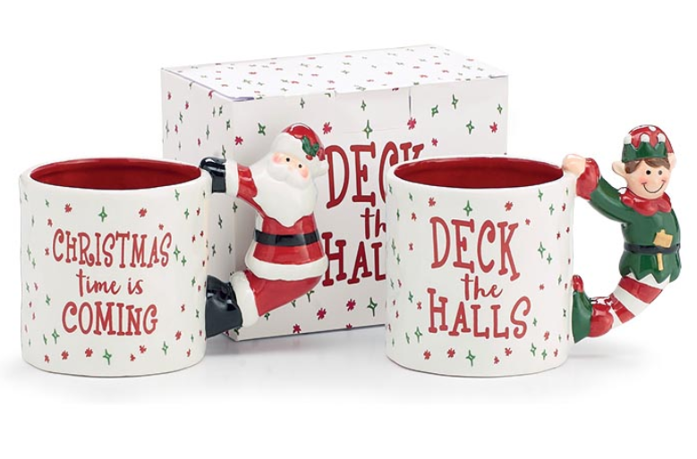 CHRISTMAS MESSAGE MUGS - 2 Styles