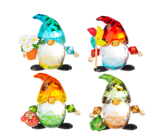 Garden Adventure  Gnome Figurines- 4 Styles