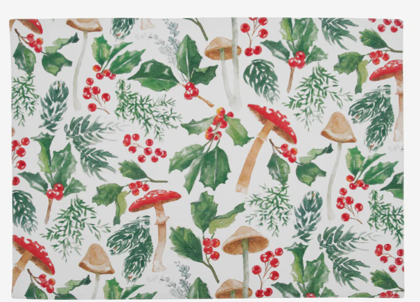 Mushroom Meadow Table Linens