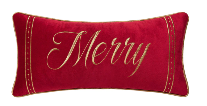 Gold Merry Pillow