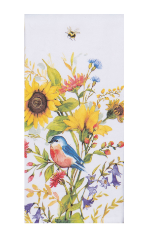 Bee Floral Dual Purpose Terry Towel