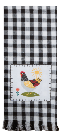 Farm Charm Chicken Tea Towel