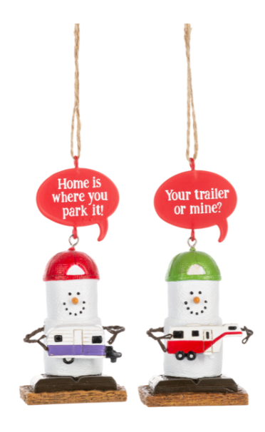 S'mores Camper Ornaments