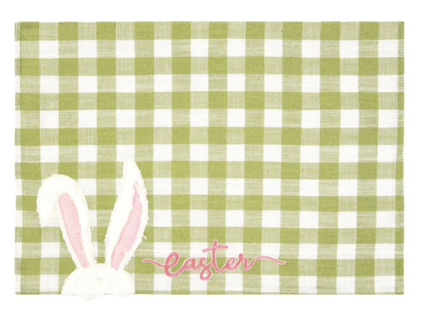 Easter Bunny Ears Linens - 2 Option