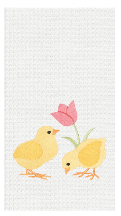 Chicks & Tulip Kitchen Towel