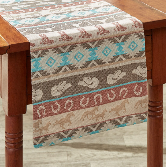 Ranch Jacquard  Table Runner - 2 Sizes