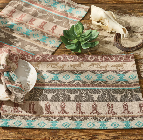 Ranch Jacquard Placemat - Set of 4