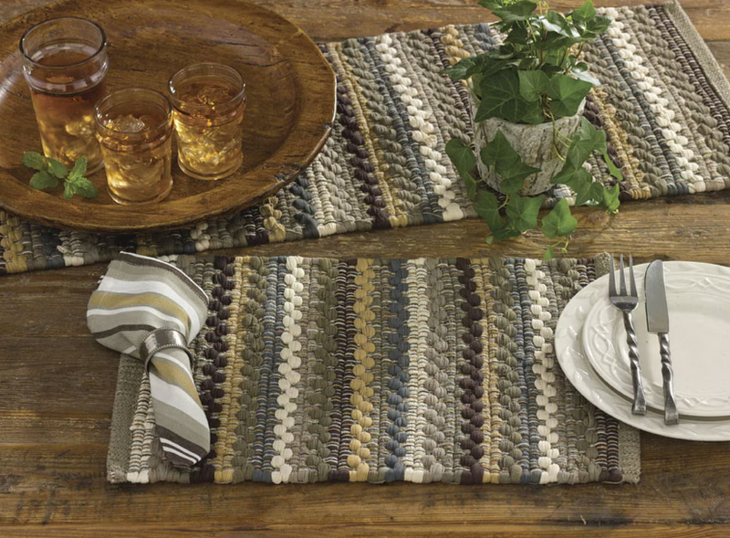 Mineral Stripe Placemat Chindi - Set of 4