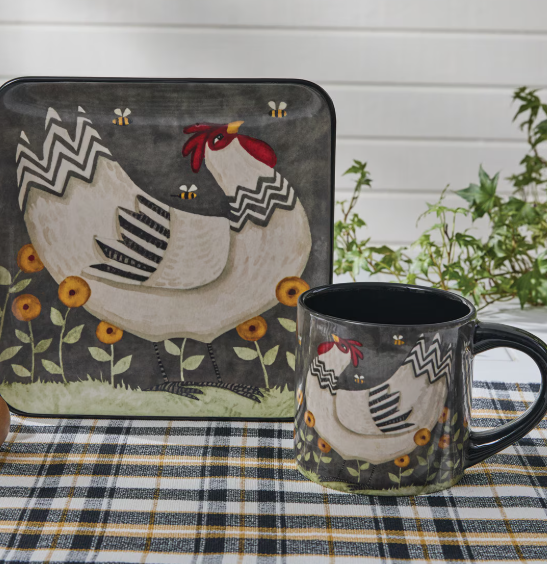 My Little White Hen Mug