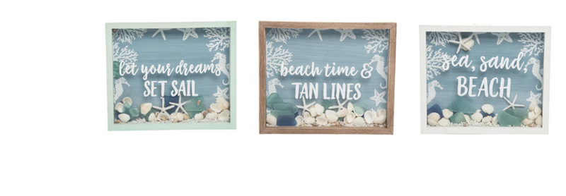 Shell Shadow Box - 3 Styles