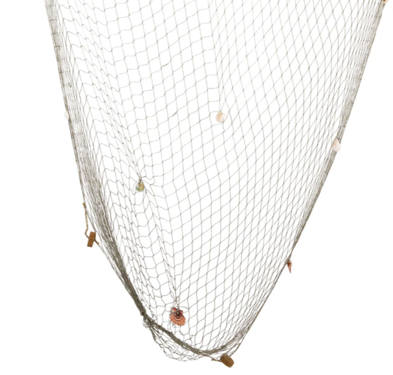 Fish Net with Shells & Cork