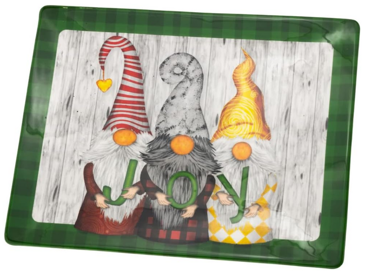 Gnome Joy Ceramic Platter