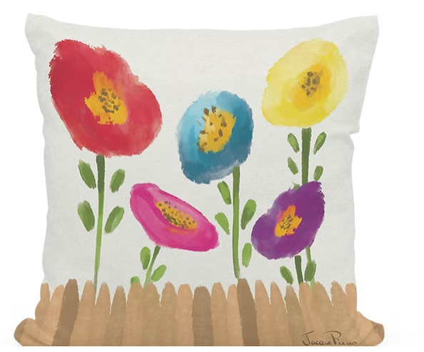 Roadside Blossom Pillow