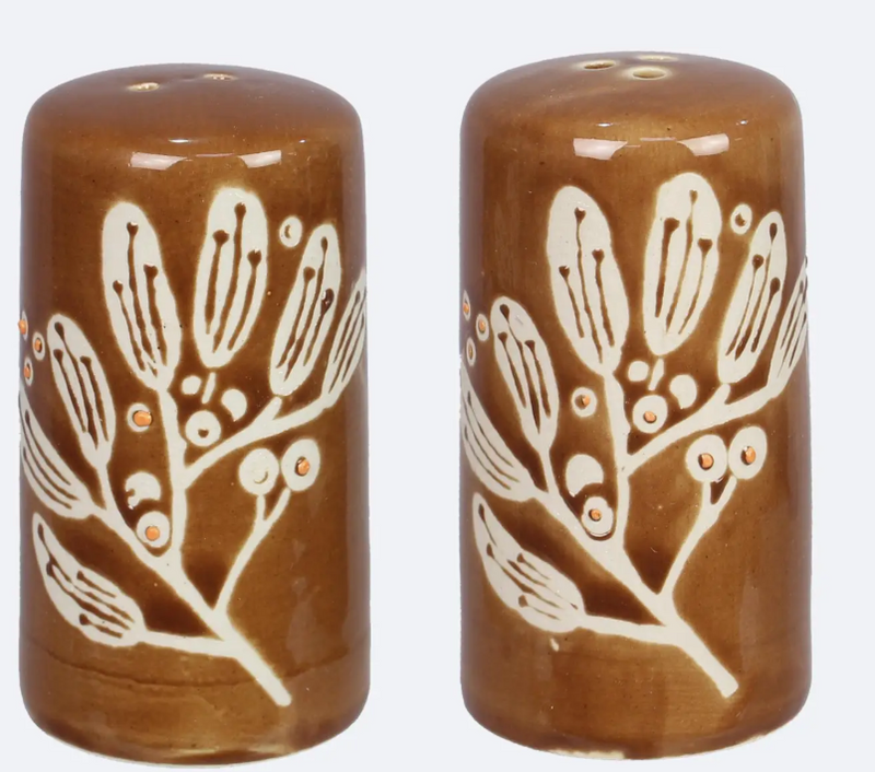 Leaf Design Salt & Pepper Shakers