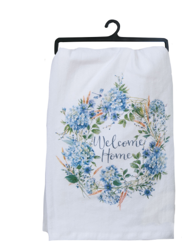 Bohemian Blue Flour Sack Towel