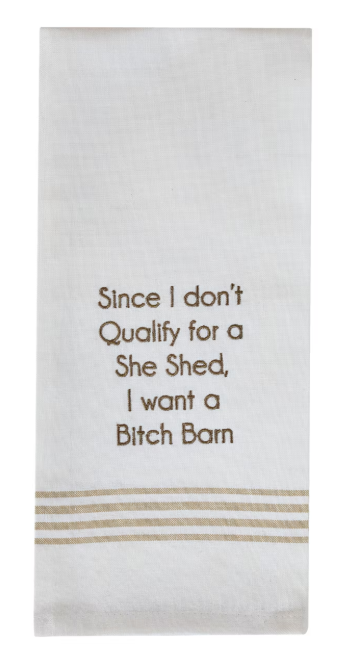 She Shed Dishtowel