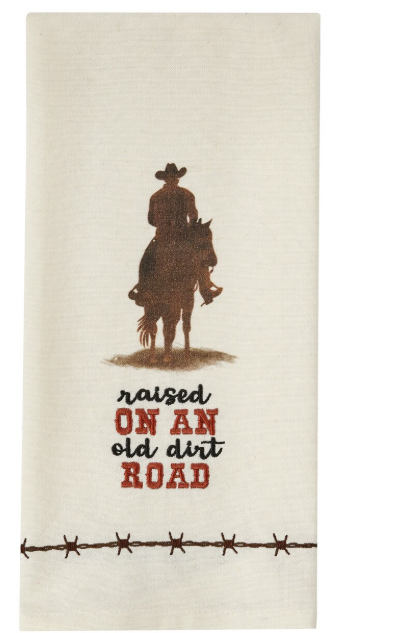 Old Dirt Road Dishtowel