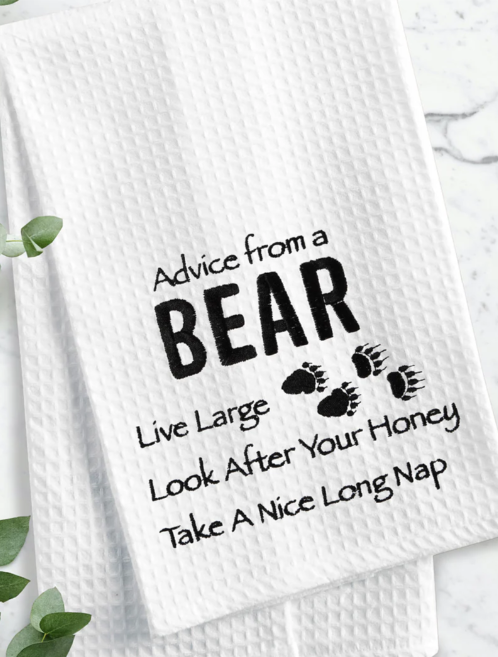 Advice From A Moose Towel