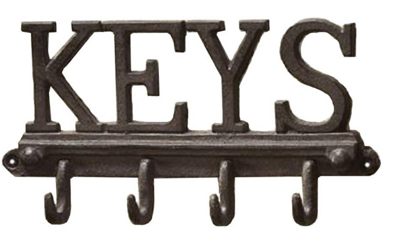Cast Iron Key Hook